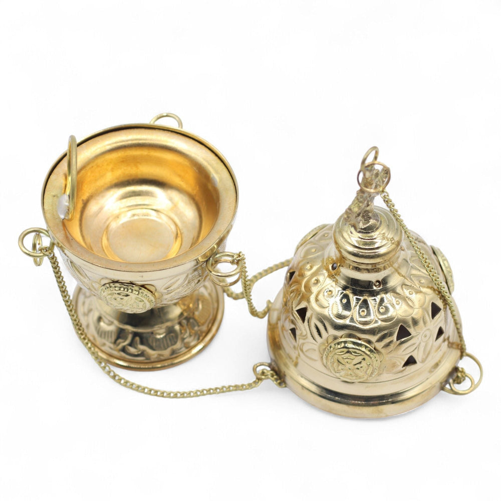 Hanging Brass Incense Burner