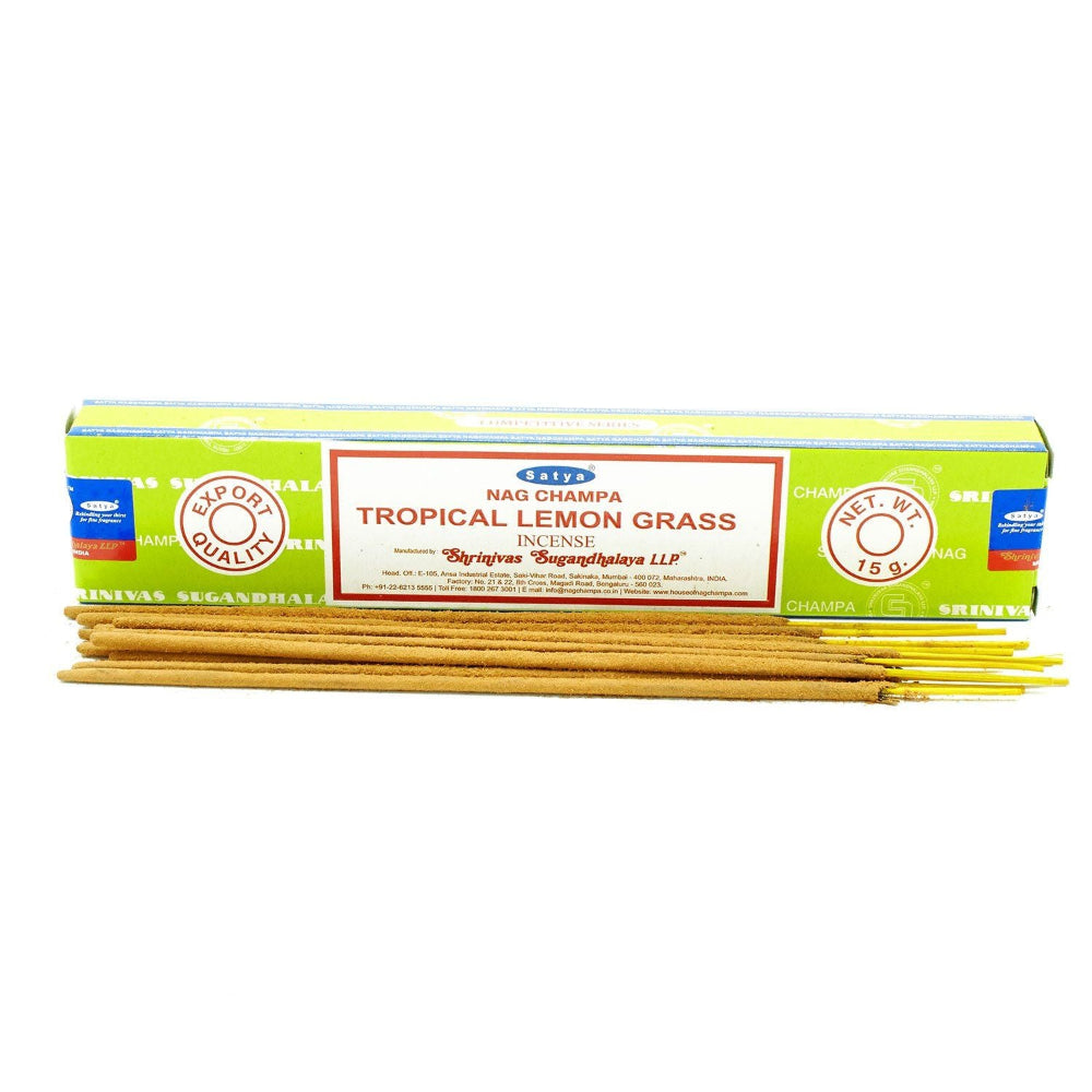 Tropical Lemongrass Satya Incense Sticks 15g