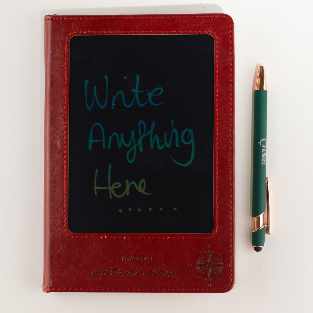 Write & Release Red A5 LCD Notebook