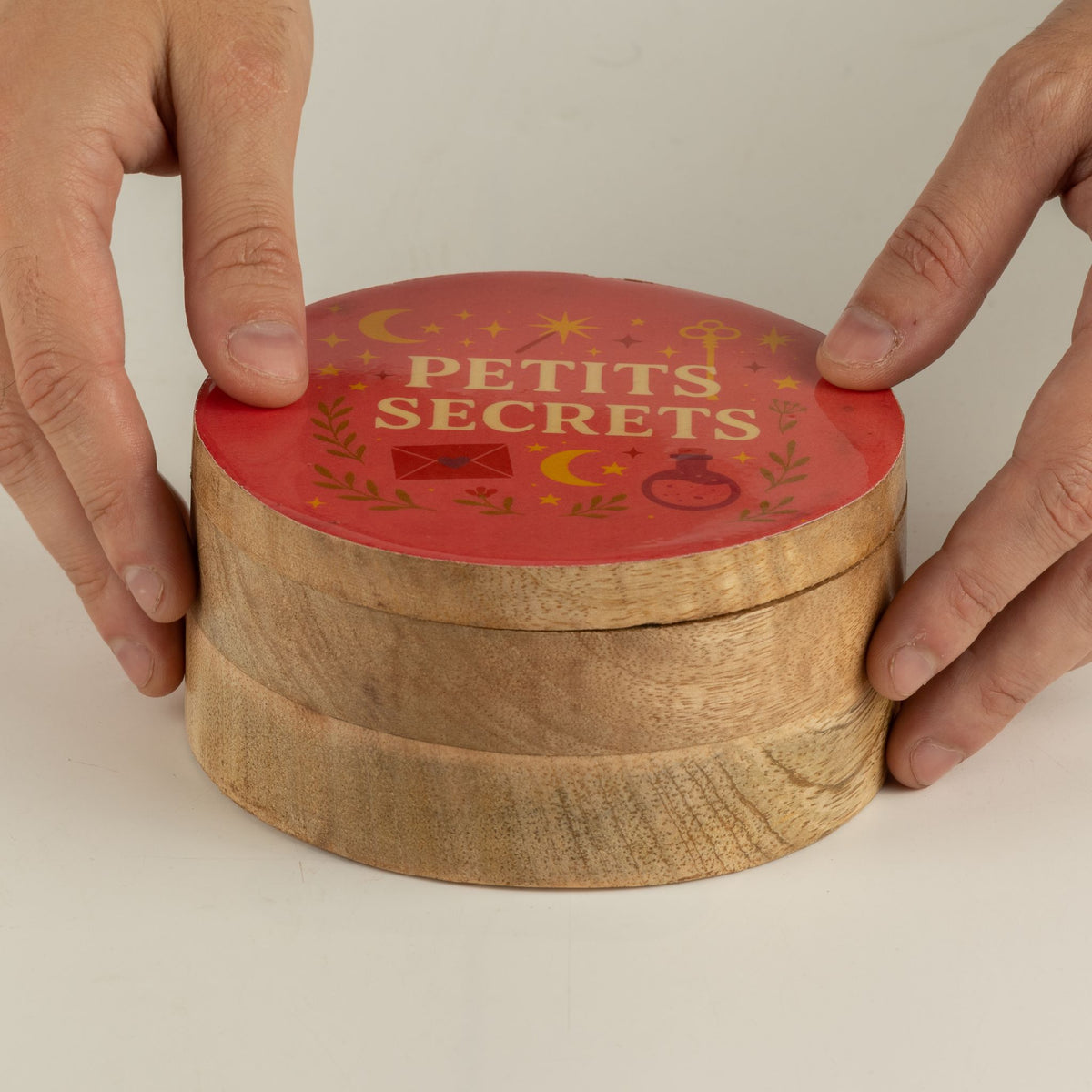 Petite Secrets Round Enamelled Keepsake Box