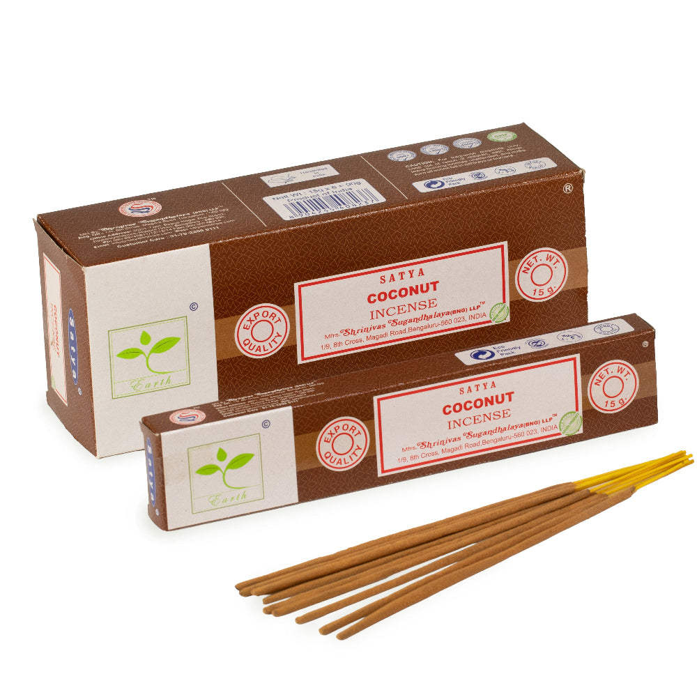 Coconut Incense 15gm - Satya
