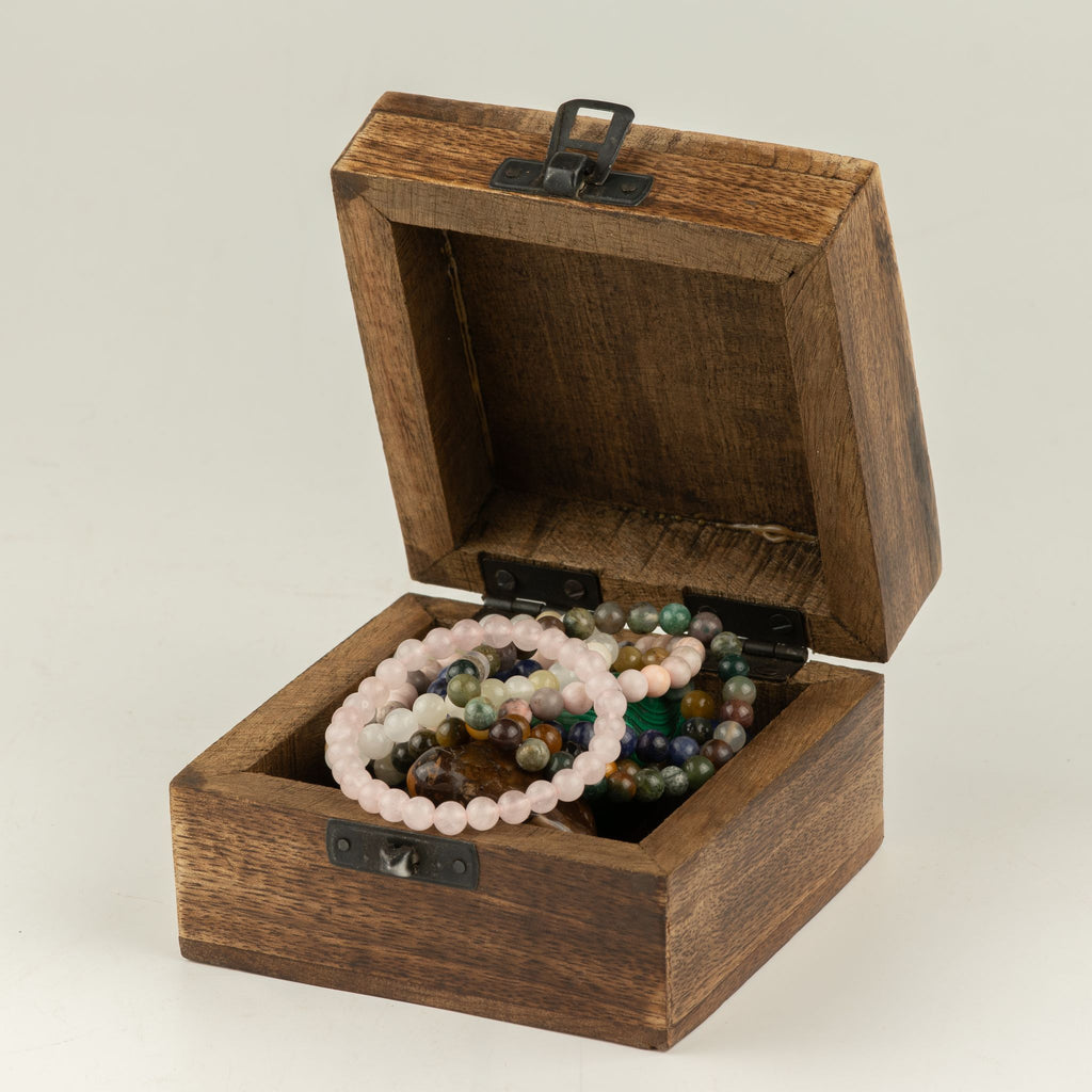 Leo Small Enamelled Keepsake Box