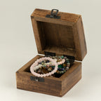 Leo Small Enamelled Keepsake Box
