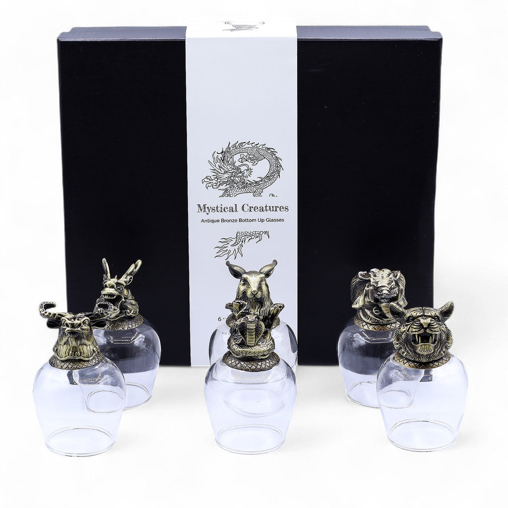 Mystical Creatures Shot Glass Gift Set - 6 x 100ml