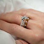 The Sea Sunset Ring Set — Nymph Gemstone Collection