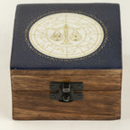 Libra Small Enamelled Keepsake Box