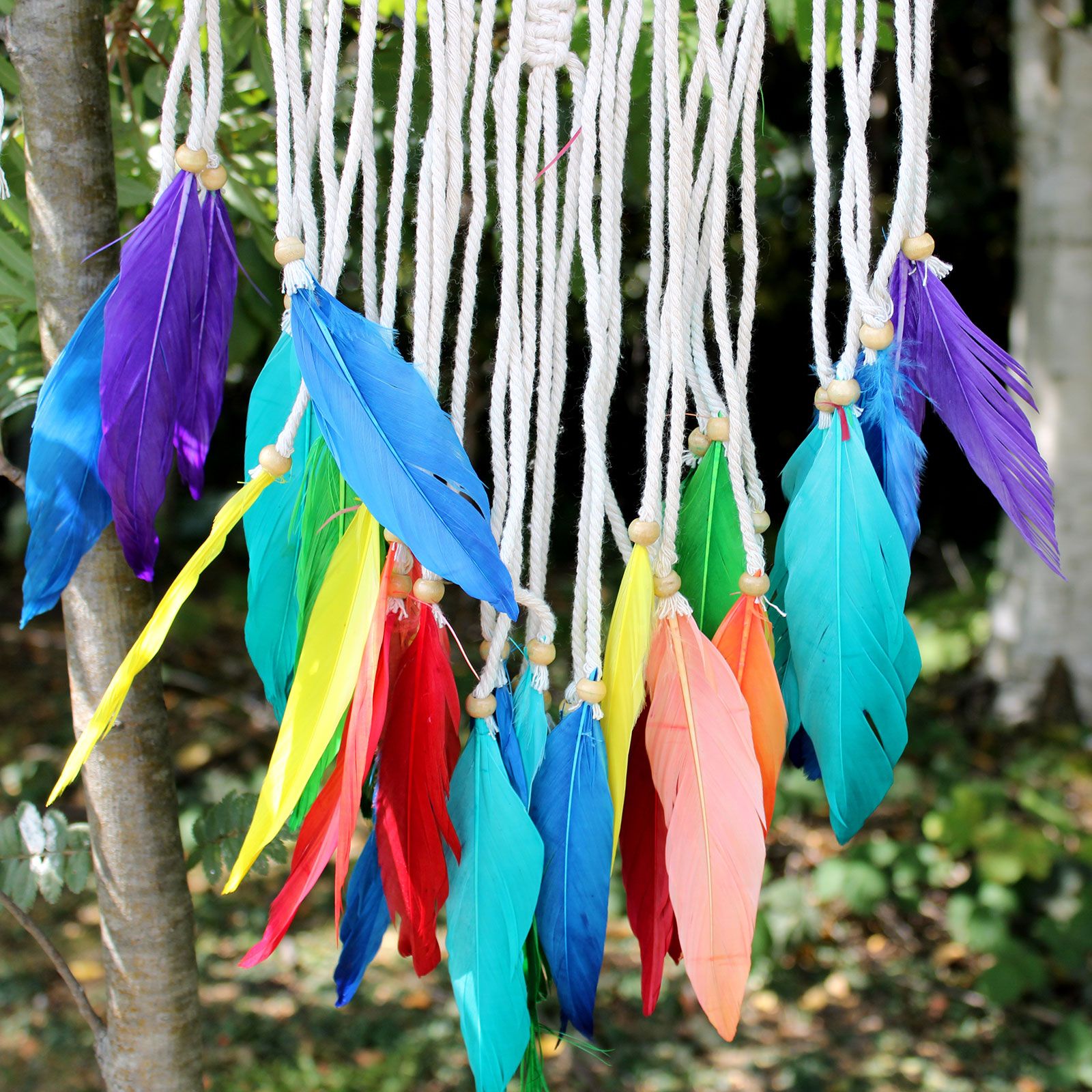 Multi Pyramid Bali Dreamcatcher Large