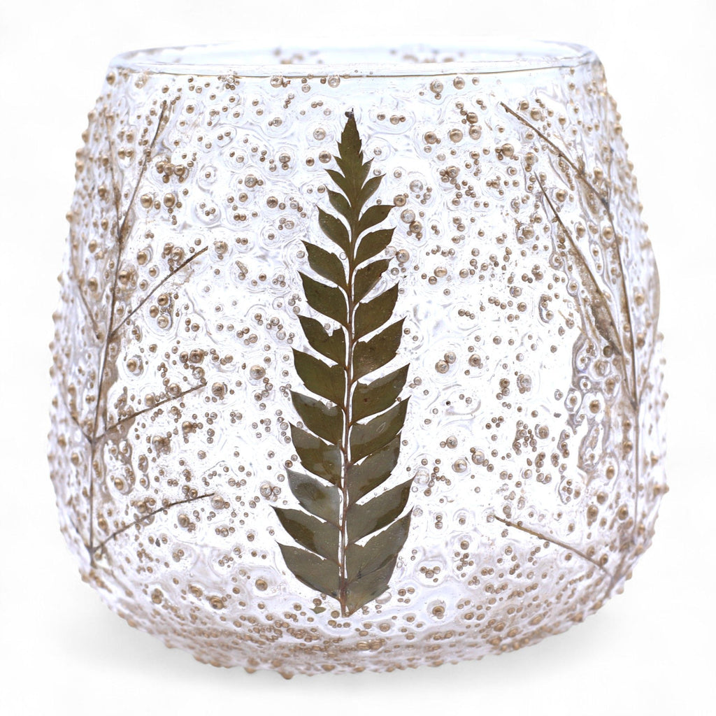 The Forest Keeper — Pressed Fern Candle Holder