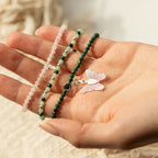 Nymph Spirit Gemstone Bracelet Set - Forest Spirit