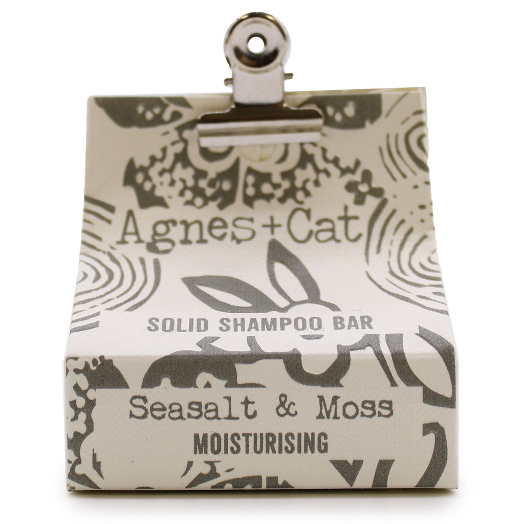 Agnes + Cat — Solid Shampoo — Sea Salt & Moss