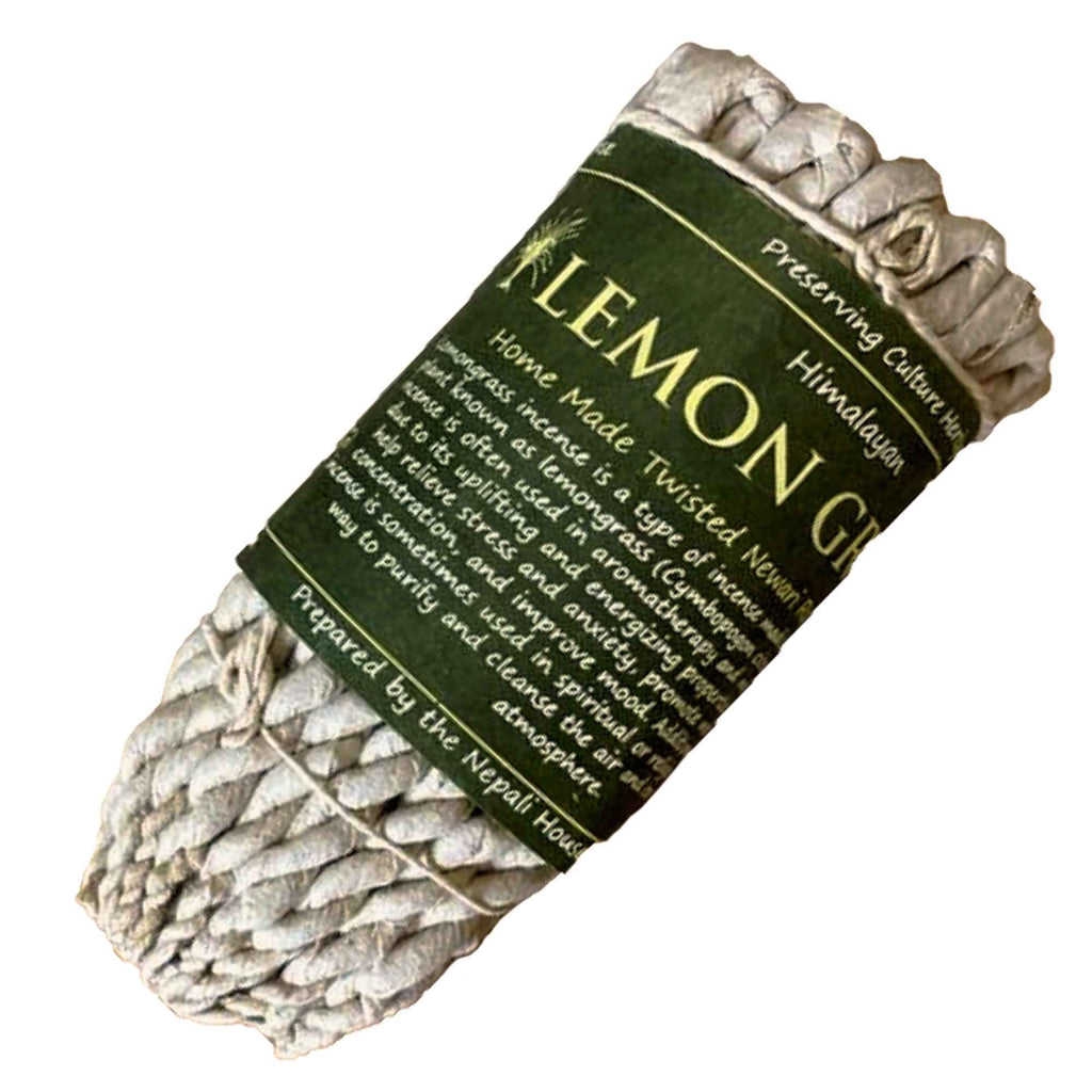 Lemongrass Rope Incense - Pure Herbs