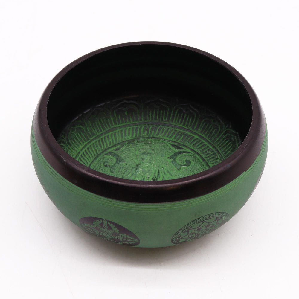 Earth Powder Singing Bowl Mandala Buddha