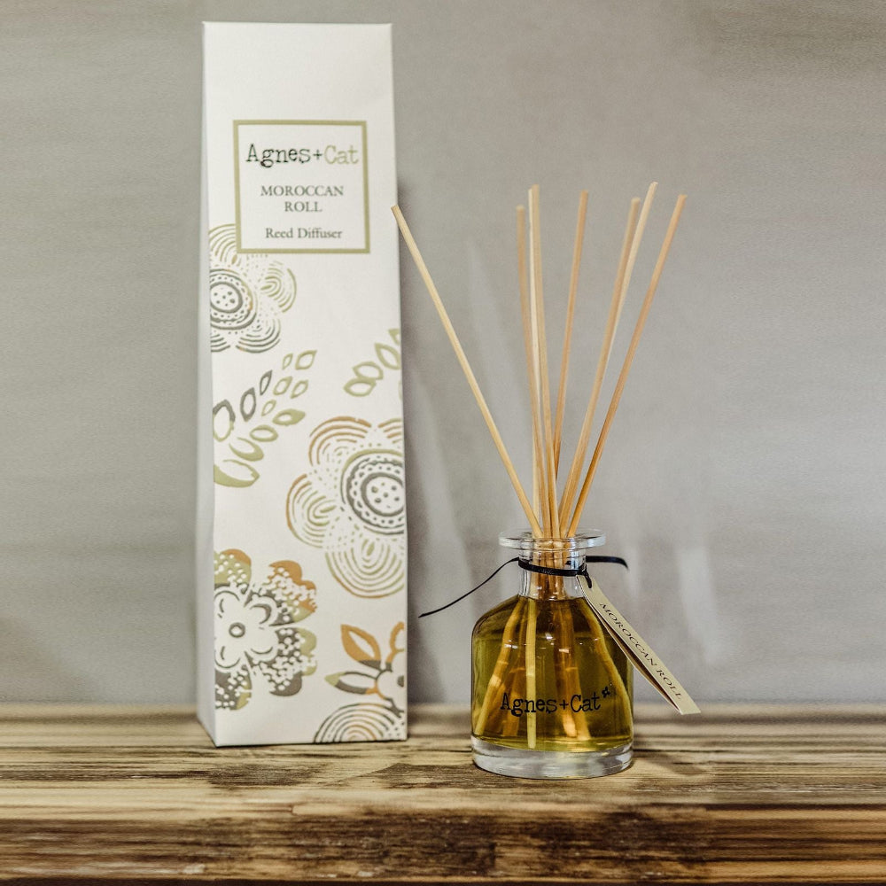 Agnes + Cat -  Reed Diffuser 140ml- Moroccan Roll