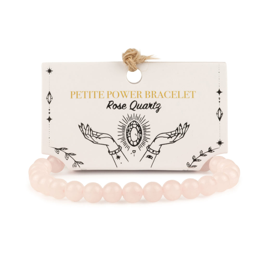 Rose Quartz Petite Power Bracelet