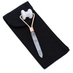 Rock Quartz Gemstone Jawline Roller