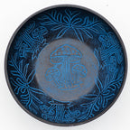 The Mushroom Grove Singing Bowl — Blue