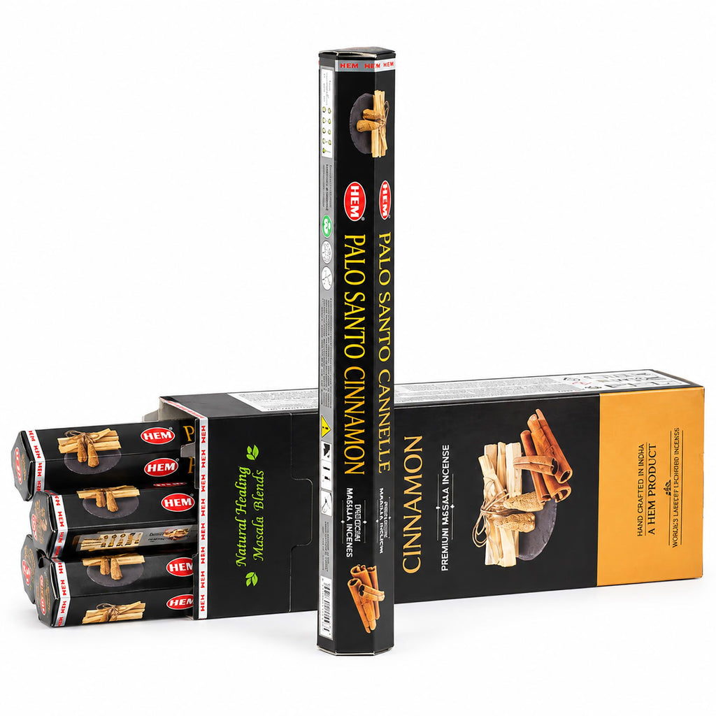 Palo Santo Masala Cinnamon Incense Sticks - HEM