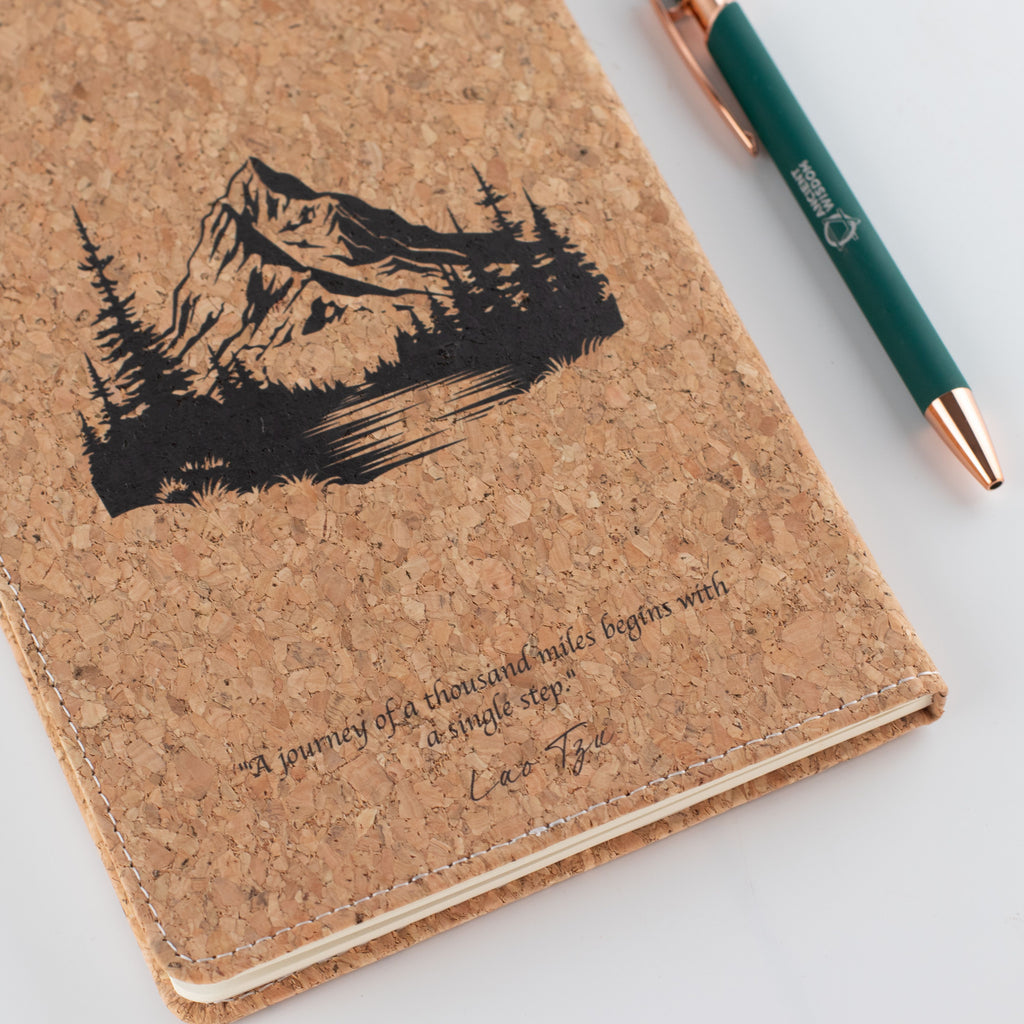 Write & Release Cork Effect A5 LCD Notebook