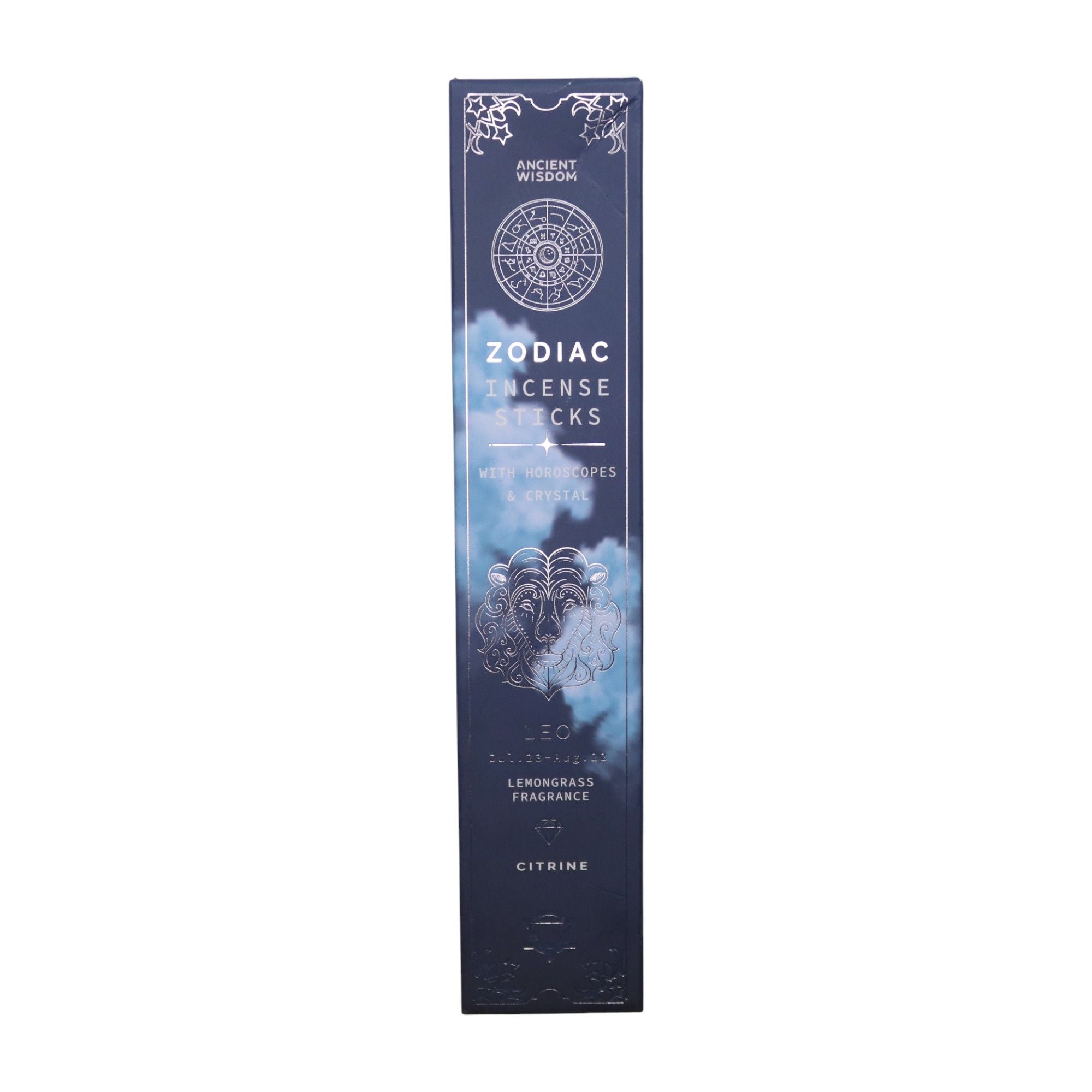 Leo Zodiac Bundle | Fragrance Oil, Crystal Candle & Incense Set