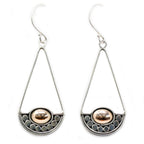 Luna Balance Silver & Gold Earrings