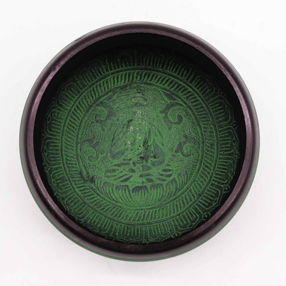 Earth Powder Singing Bowl Mandala Buddha