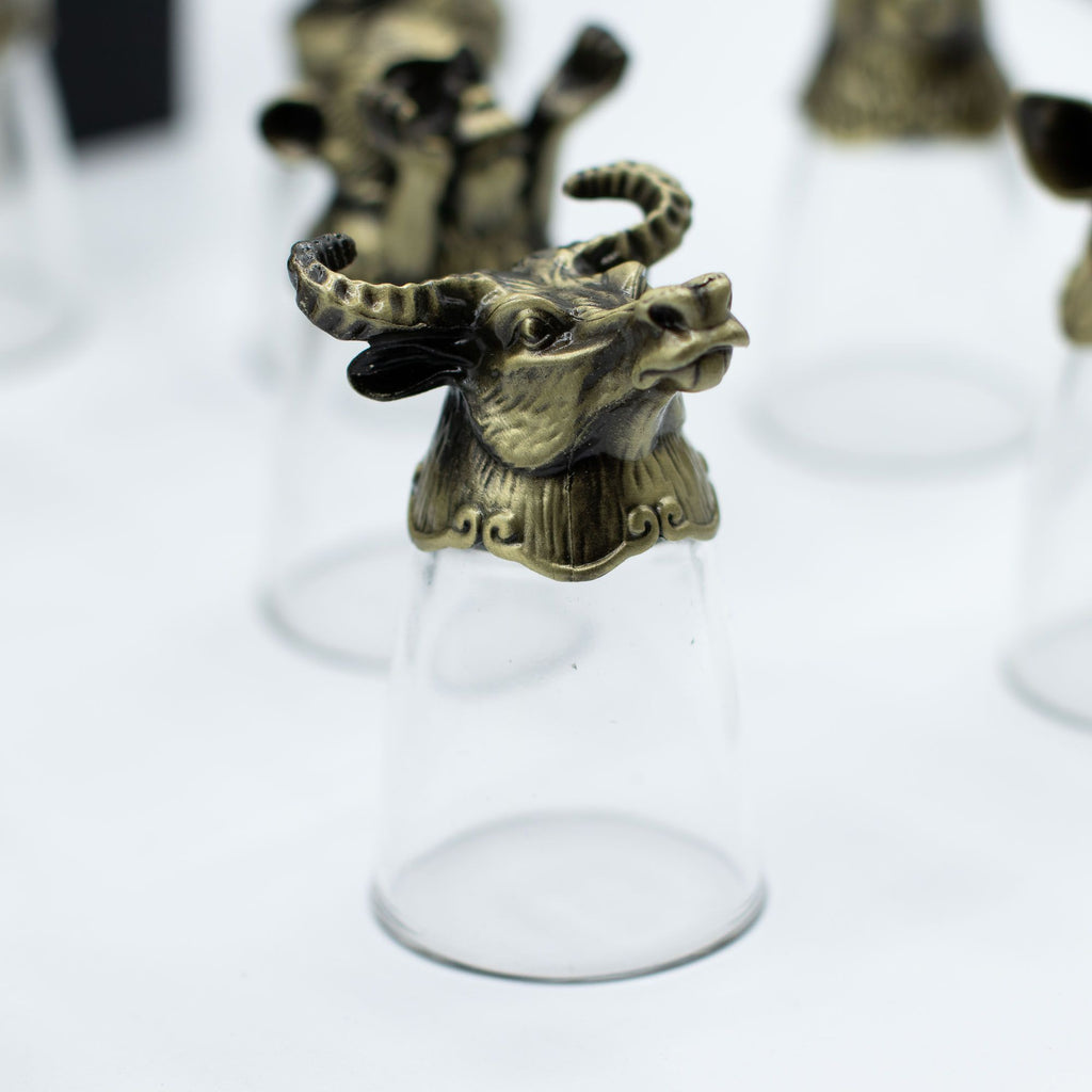 Chinese Zodiac Shot Glass Gift Set - 12 x 25ml