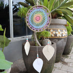 Elemental Spirits Dreamcatcher | Large Multi 65cm | Handmade in Bali
