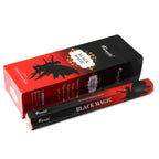 Black Magic Charcoal-Free Hex Incense Sticks - Aromatika