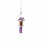 The Violet Engine | Amethyst & Copper Combo Pendulum
