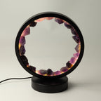 Gemstone Halo Lamp - Zen Spirit Amethyst