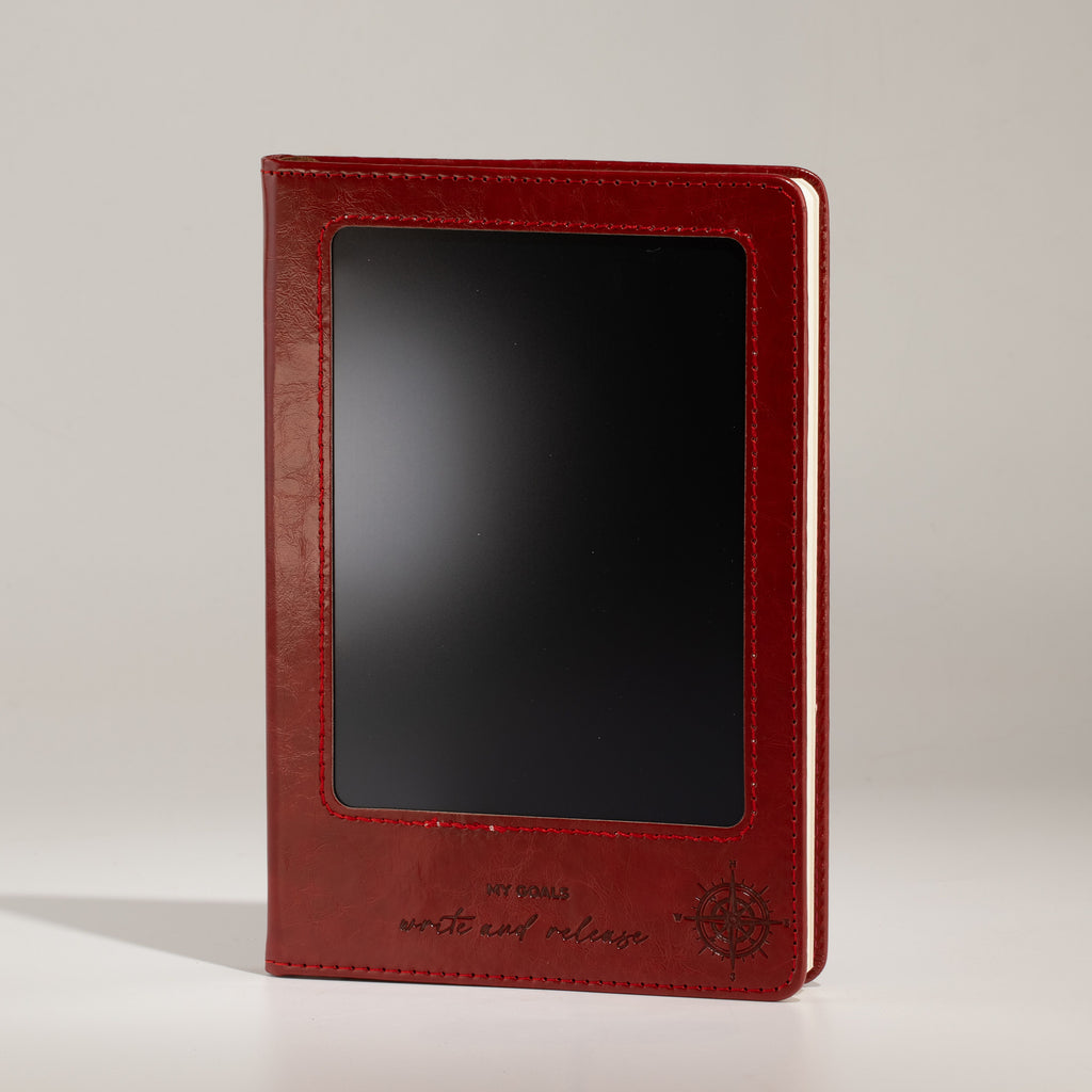 Write & Release Red A5 LCD Notebook