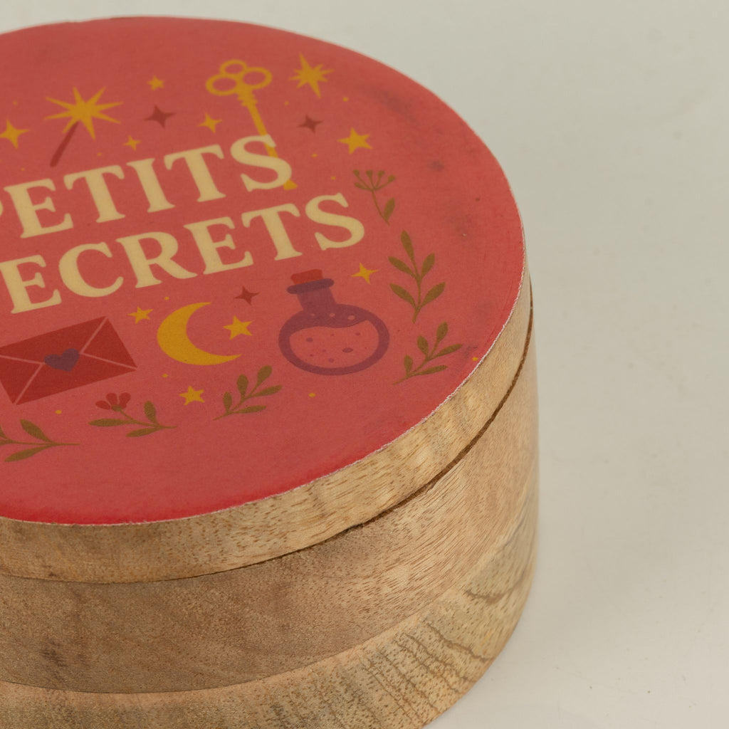 Petite Secrets Round Enamelled Keepsake Box