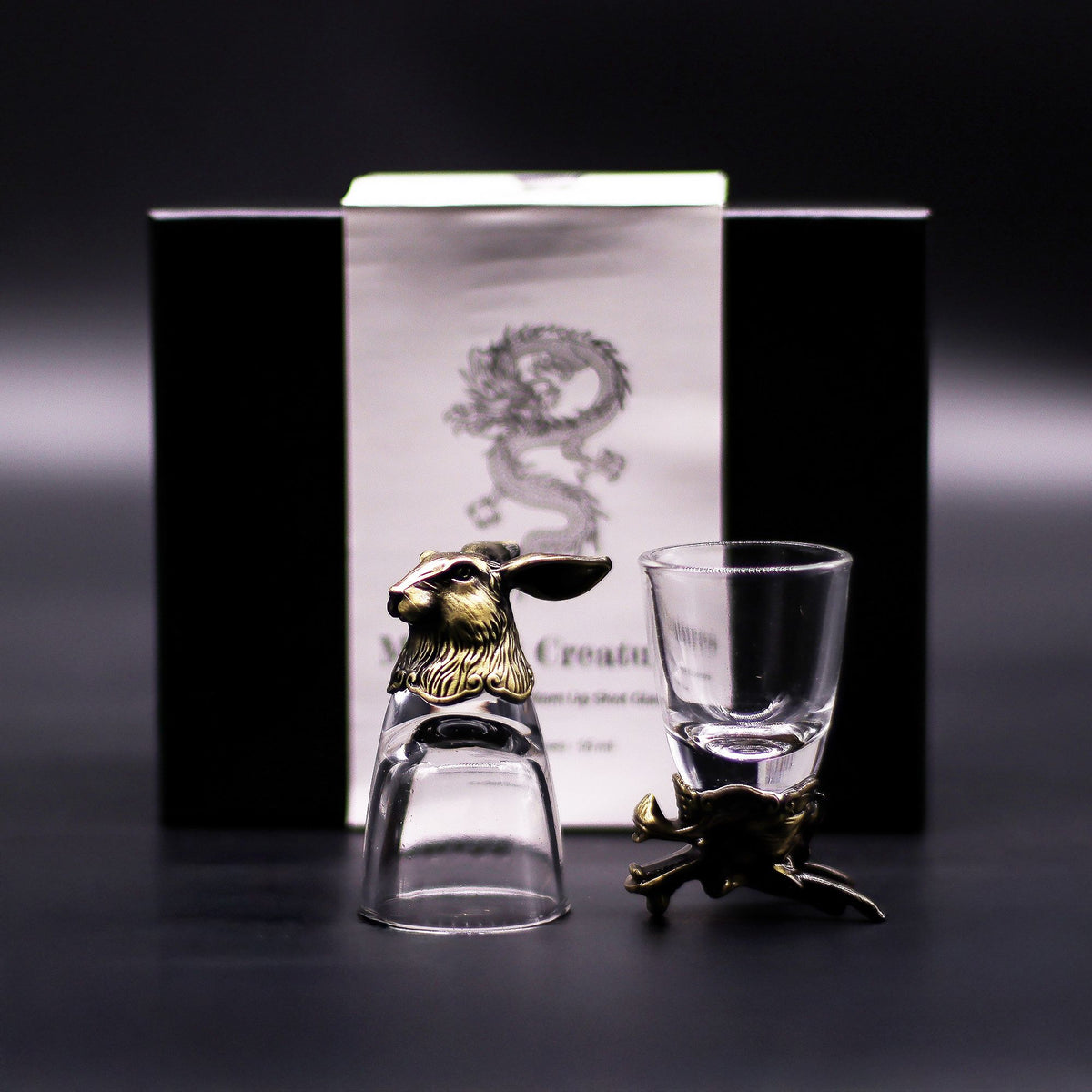 Mystical Creatures Shot Glass Gift Set - 6 x 50ml