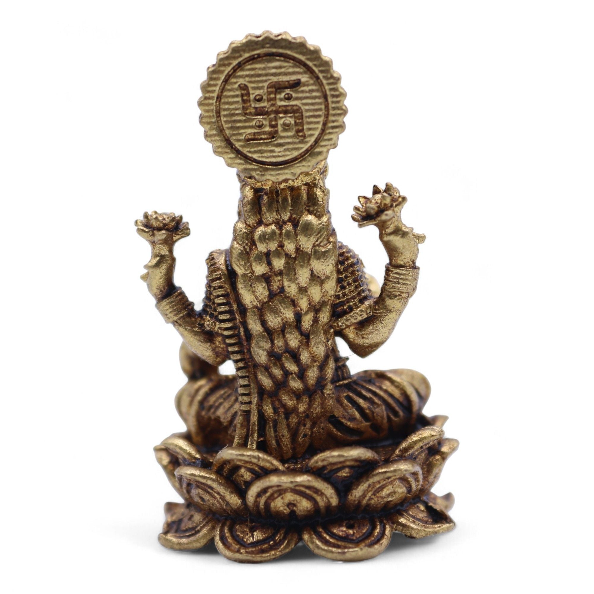 Laxmi  Brass Miniature God 37mm