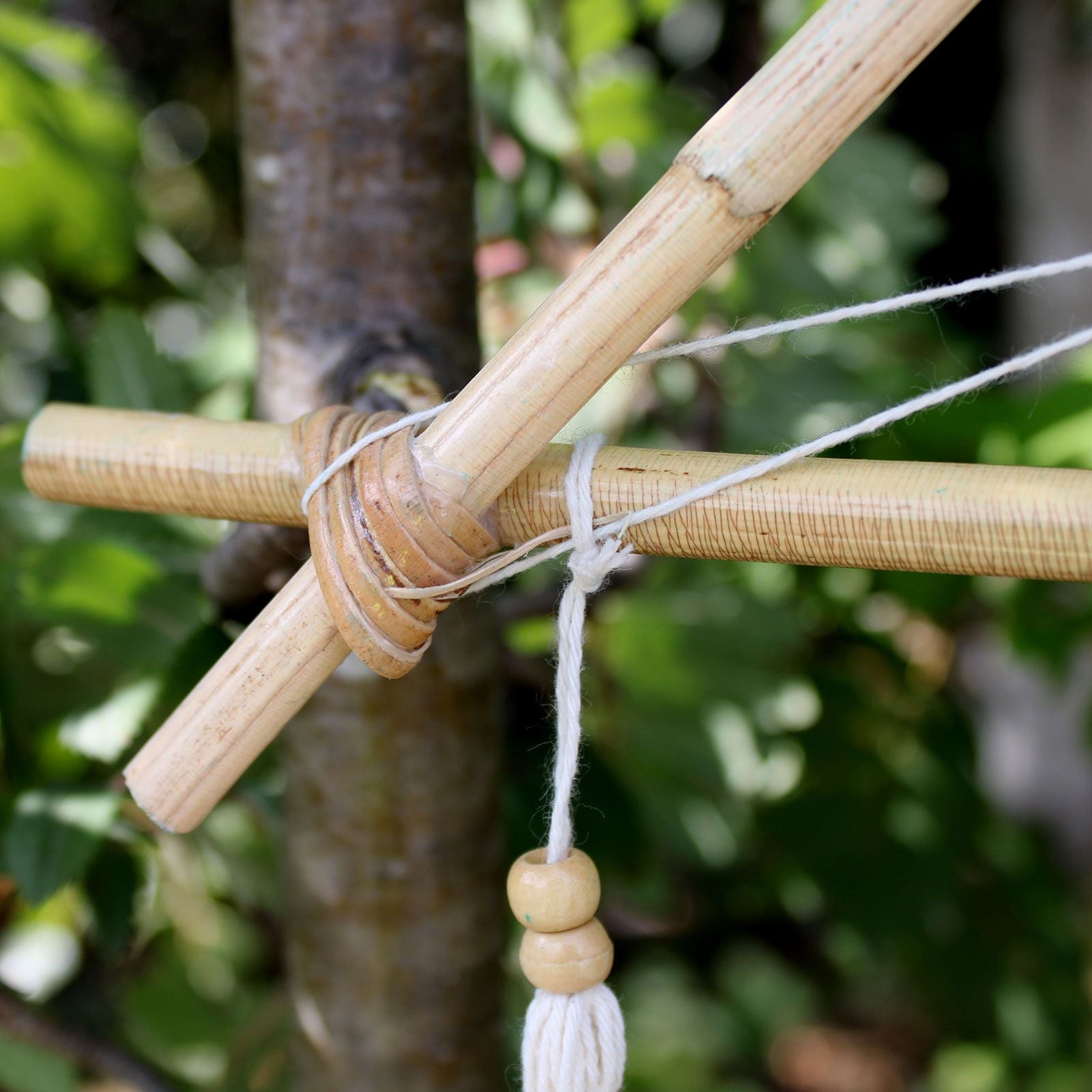Multi Pyramid Bali Dreamcatcher Large