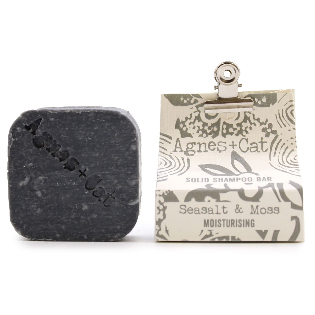 Agnes + Cat — Solid Shampoo — Sea Salt & Moss