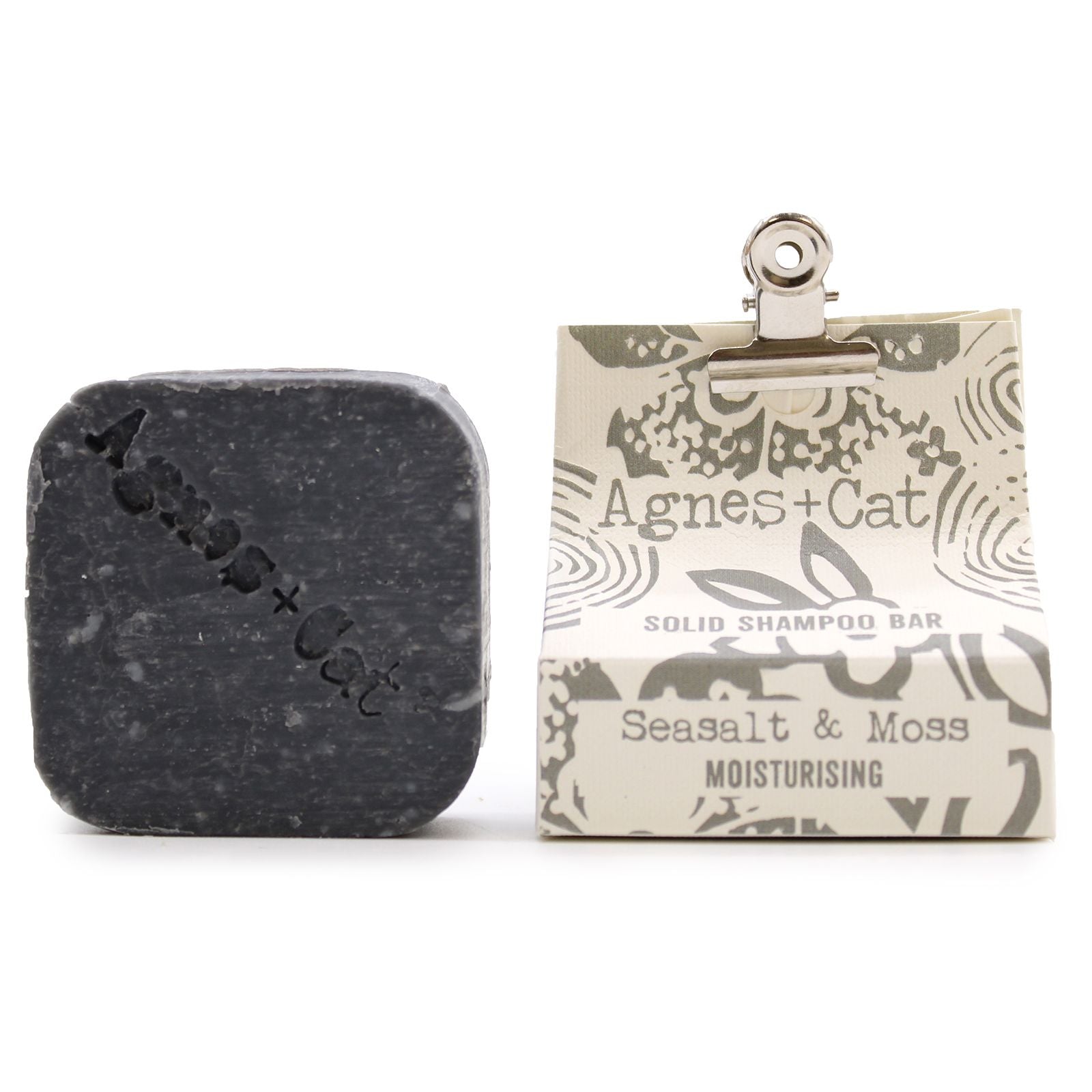 Agnes + Cat — Solid Shampoo — Sea Salt & Moss
