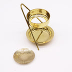Fixed Brass Resin Incense Warmer