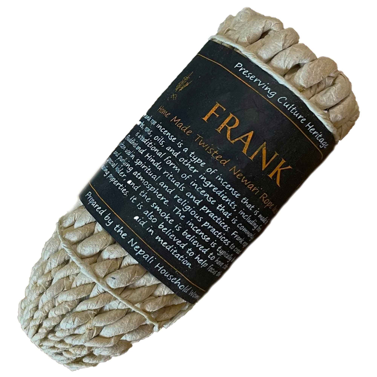 Frankincense Rope Incense - Pure Herbs
