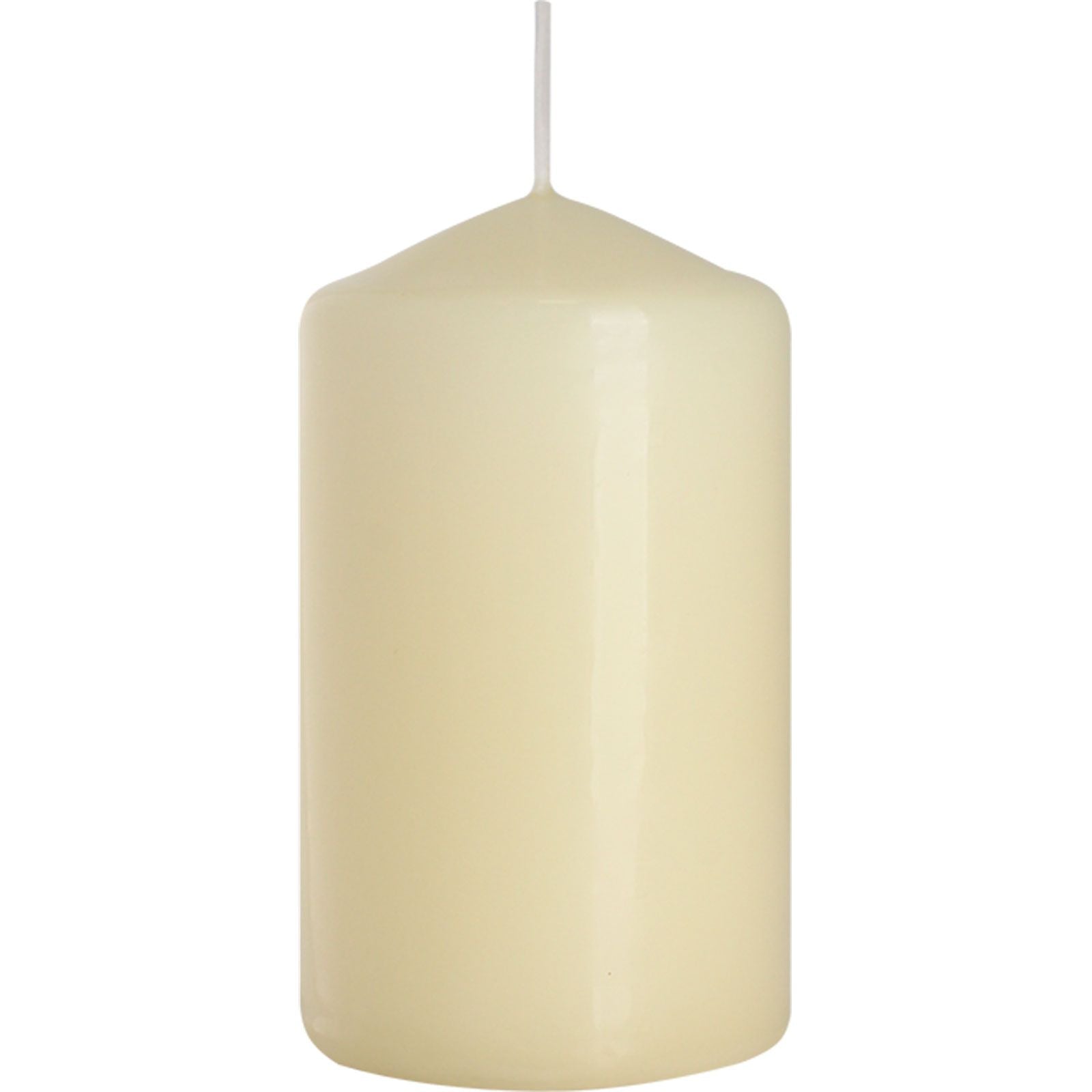Ivory Pillar Candle 60x100mm