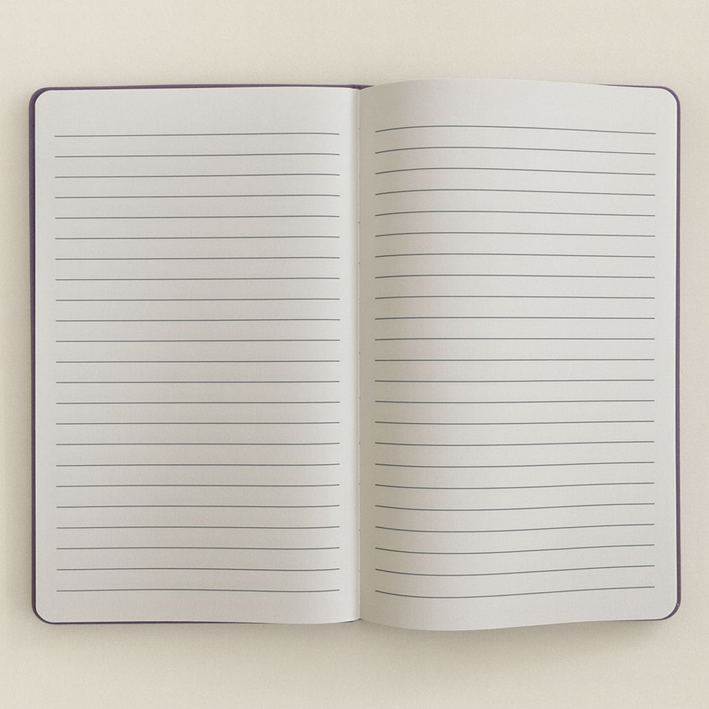 Create Magic Purple Velvet Notebook