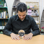 Crystal Ball on Stand | 100mm