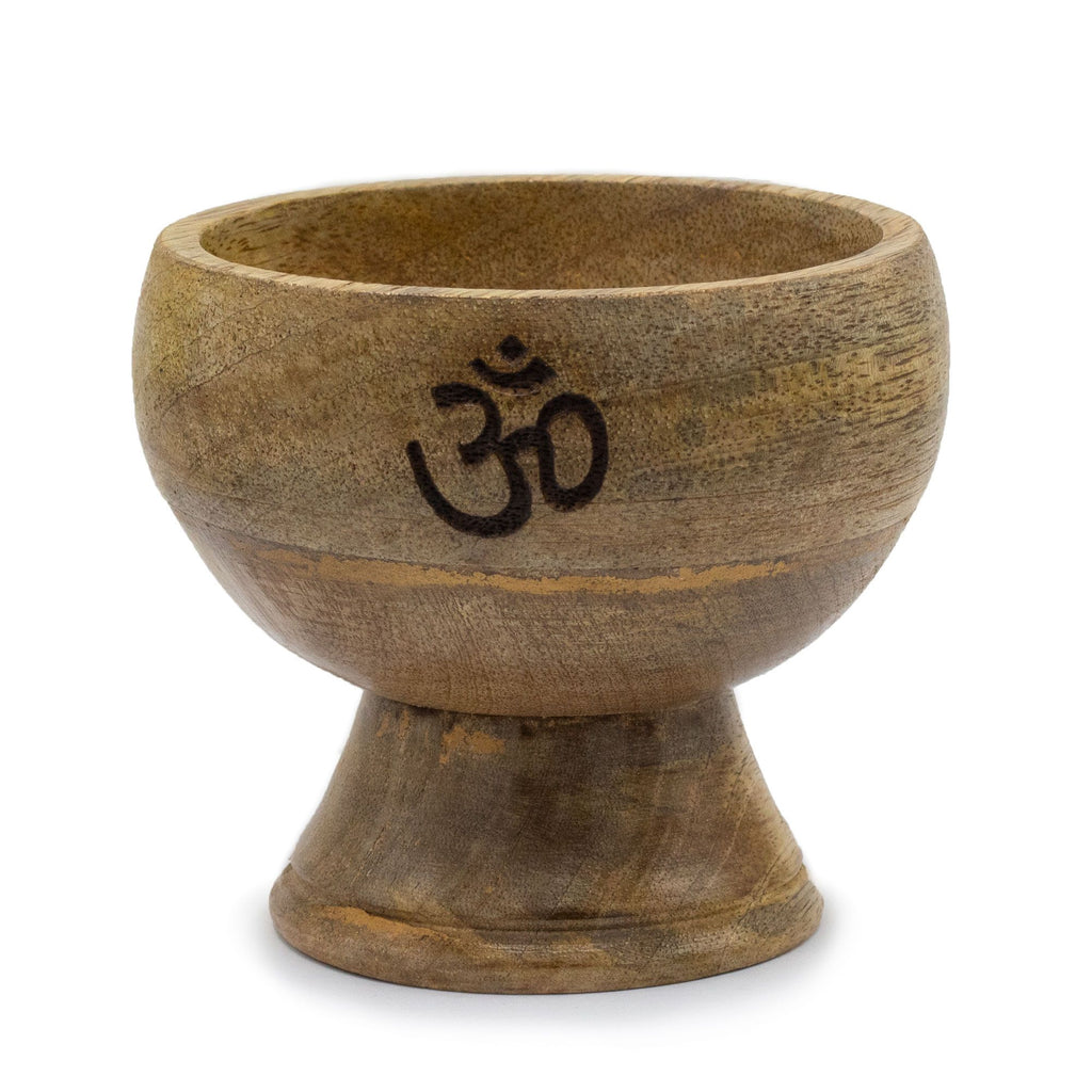 Om Ritual Bowl Incense Cone Holder - Large