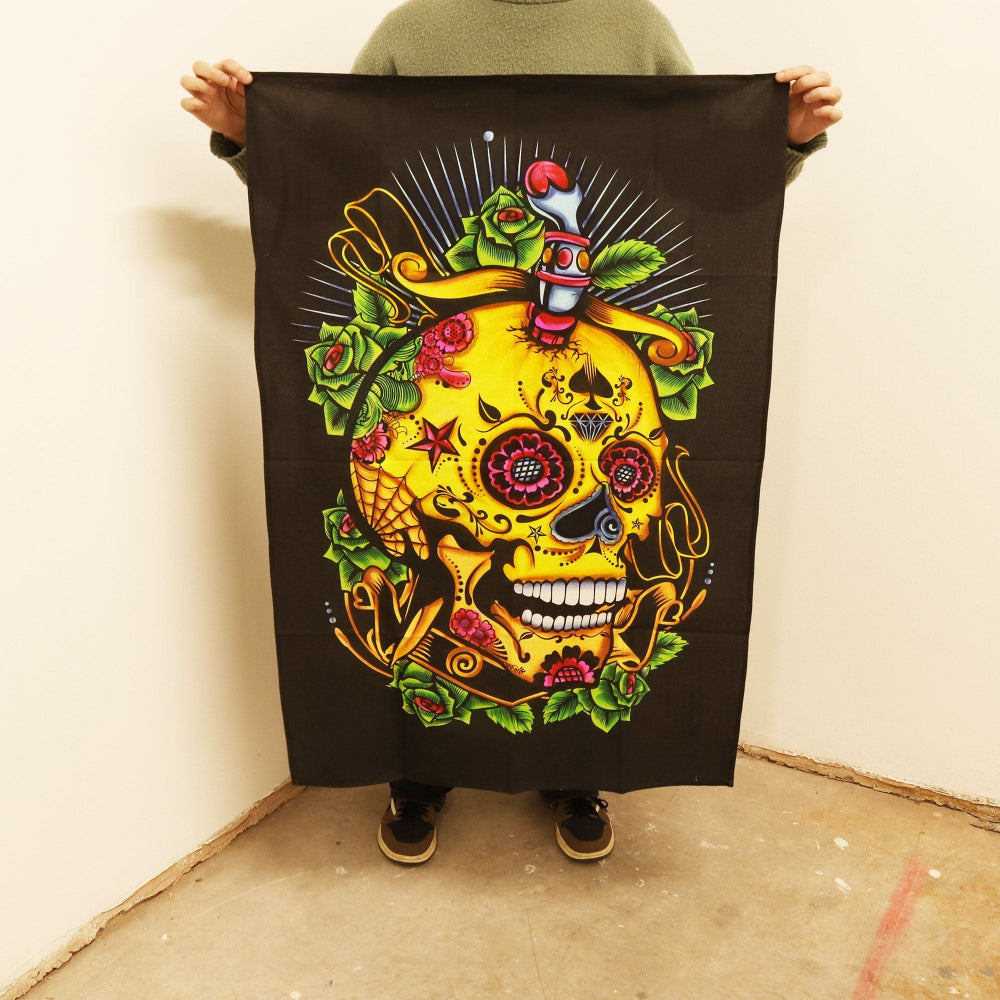 Dead of the Dead Skull Cotton Wall Art