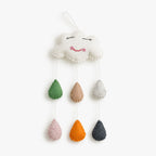 Mini Happy Clouds Handmade Felt Mobile