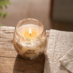 Drawn by Flame — Small Illustrated Glass Jar Candle