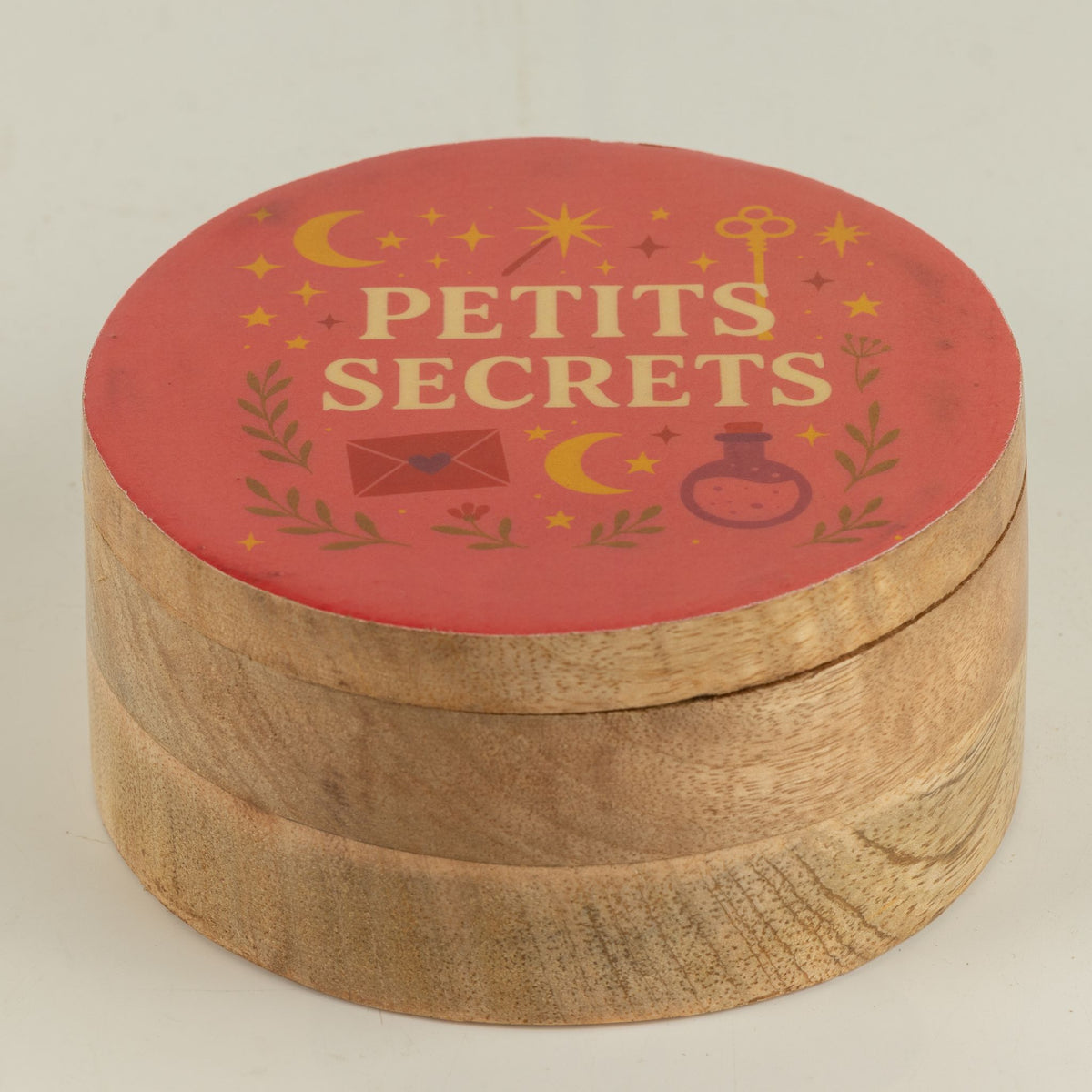 Petite Secrets Round Enamelled Keepsake Box