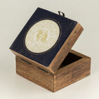 Pisces Small Enamelled Keepsake Box