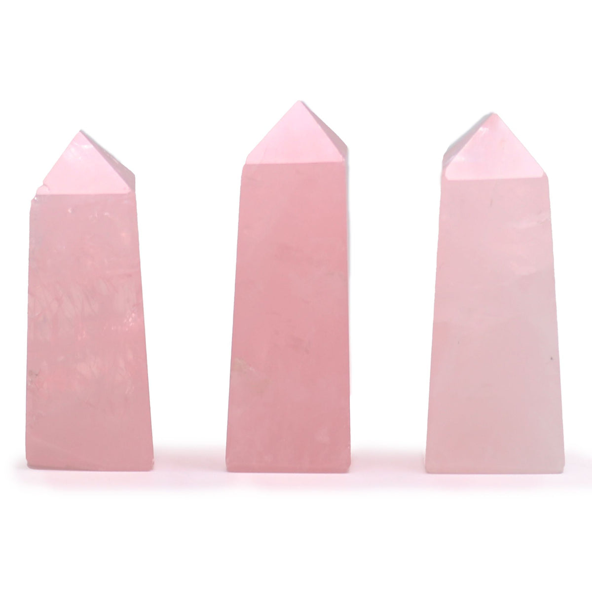 Rose Quartz Mini Obelisk Point – Approx. 3–5cm
