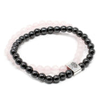 Rose Quartz Magnetic Gemstone Bracelet
